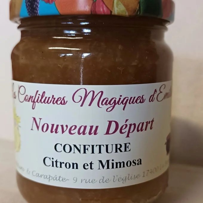 Confiture Citron et Mimosa