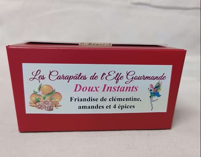 Carapâtes Clémentine, Amande et 4 épices