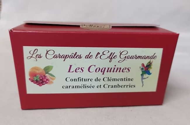 Carapâtes Clémentine et Cranberry