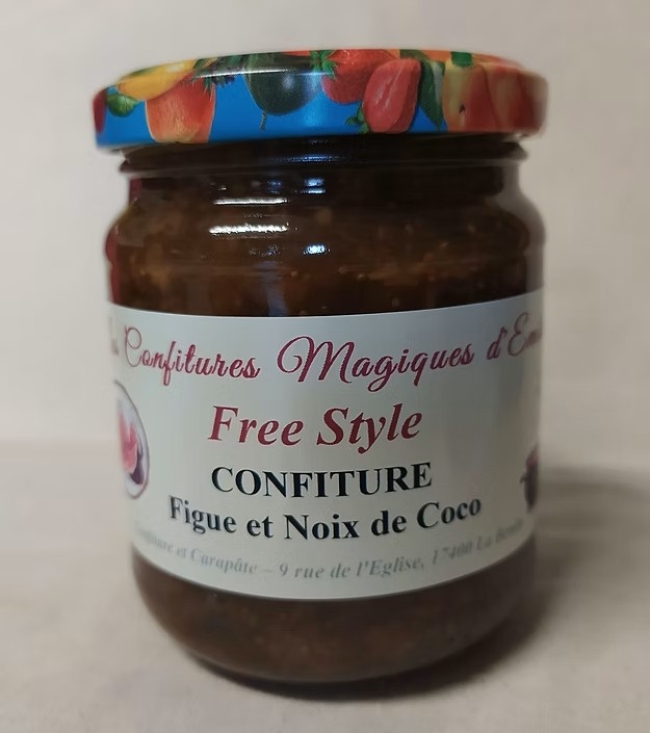 Confiture Figue et Noix de Coco