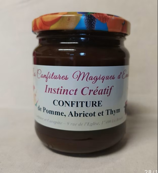 Confiture Pomme, Abricot et Thym